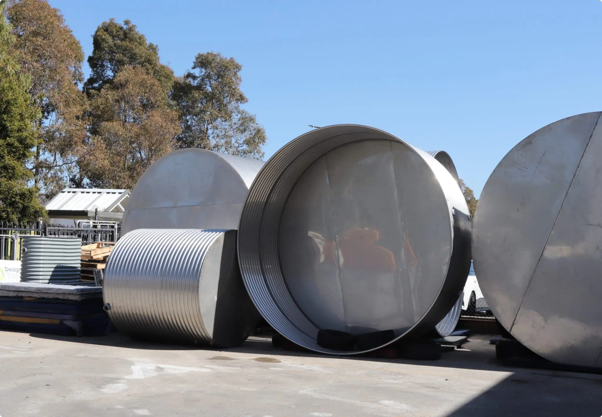 Stainless Steel Spiral Plunge Pool Tube
