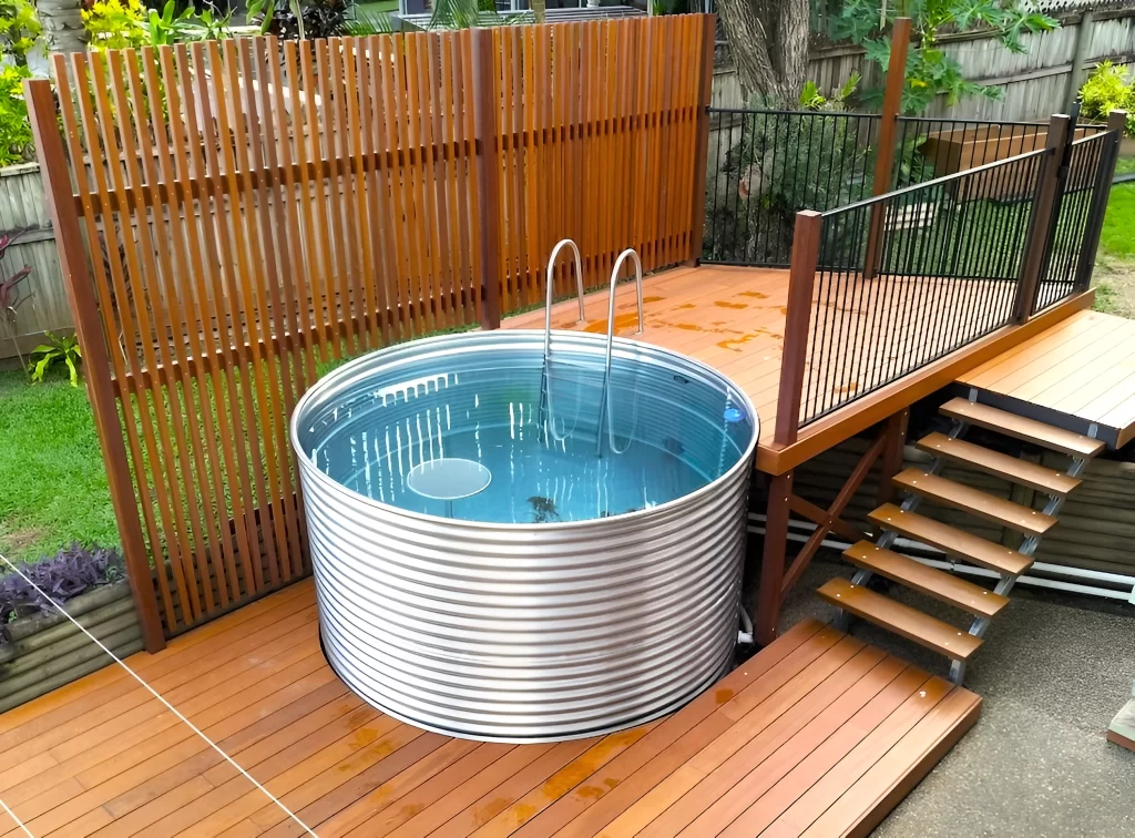 Backyard Plunge Pool Design