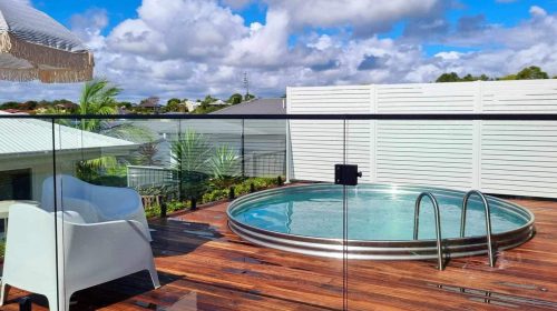 Above Ground Plunge Pools for Modern Homes